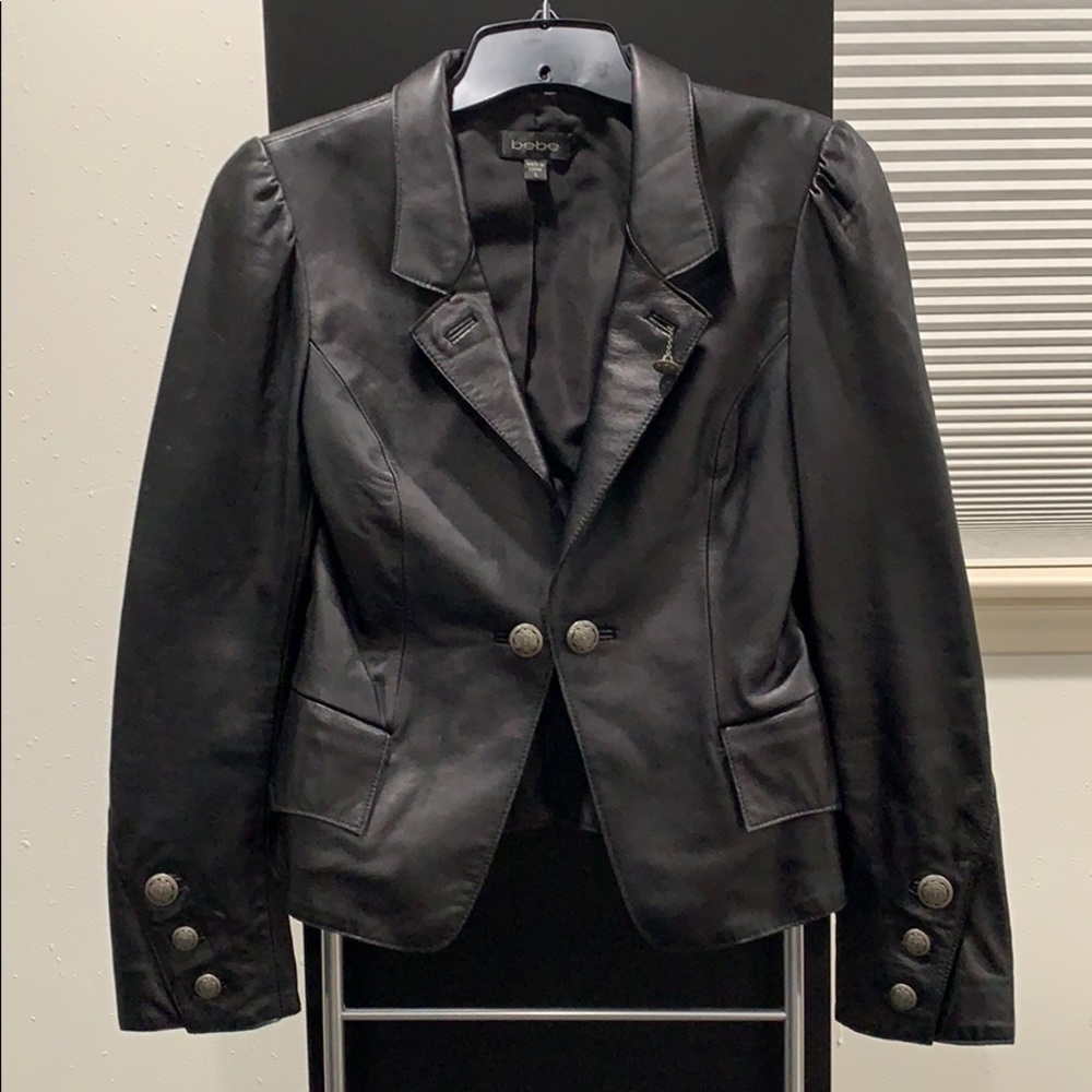 Bebe Leather Jacket - image 1